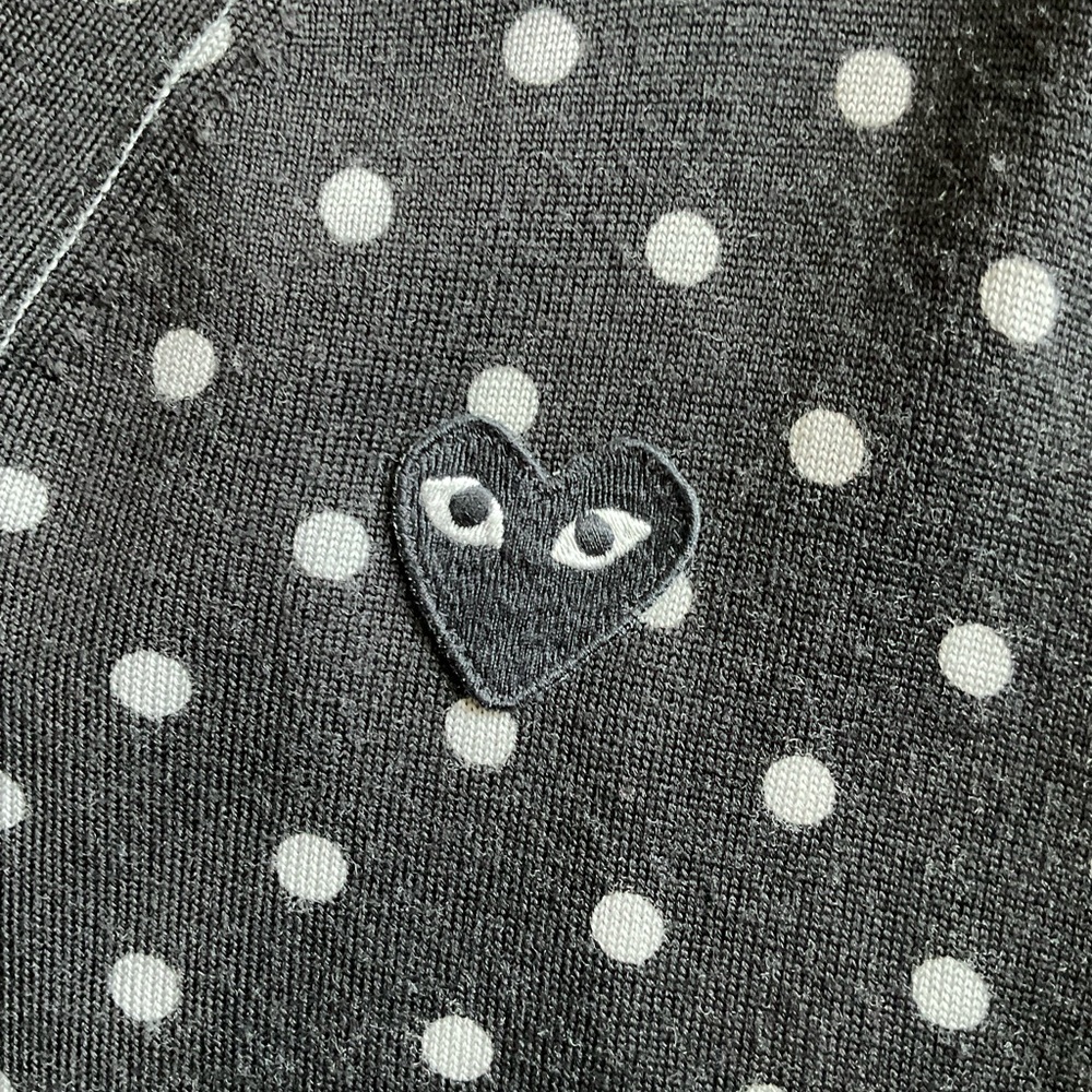 Comme des garçons cardigan.